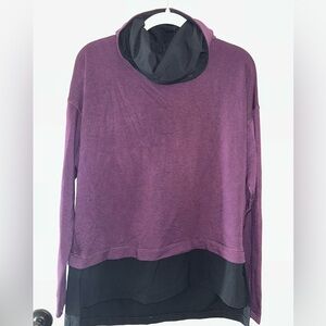 Calia (Dicks sporting goods) purple high neck hoodie. Size L.